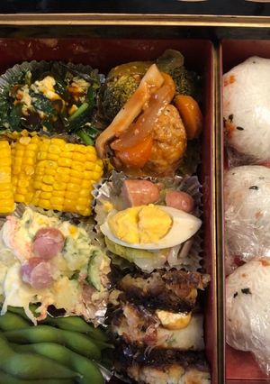 平成最後のお花見弁当-レシピのメイン写真