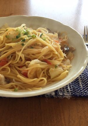 春キャベツのワンポットパスタ-レシピのメイン写真