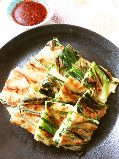 ☺簡単韓国料理♪基本の万能ねぎのチヂミ☺-レシピのメイン写真