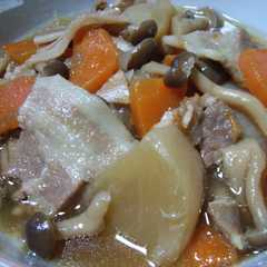 รูปของ 簡単！美味しい♪かぶと豚肉の治部煮風