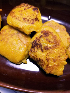 バナナと豆腐とカボチャのお焼き~離乳食~-レシピのメイン写真