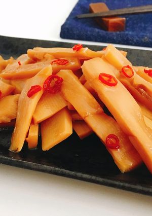 レンジで簡単！味付きおつまみメンマ-レシピのメイン写真