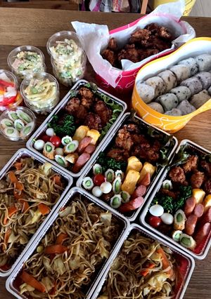 2019 お花見弁当-レシピのメイン写真