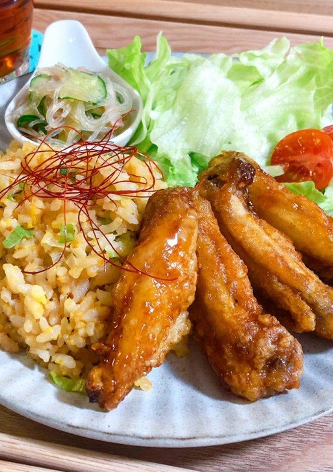 揚げ焼きで簡単♡10分で手羽中の甘辛揚げ-レシピのメイン写真