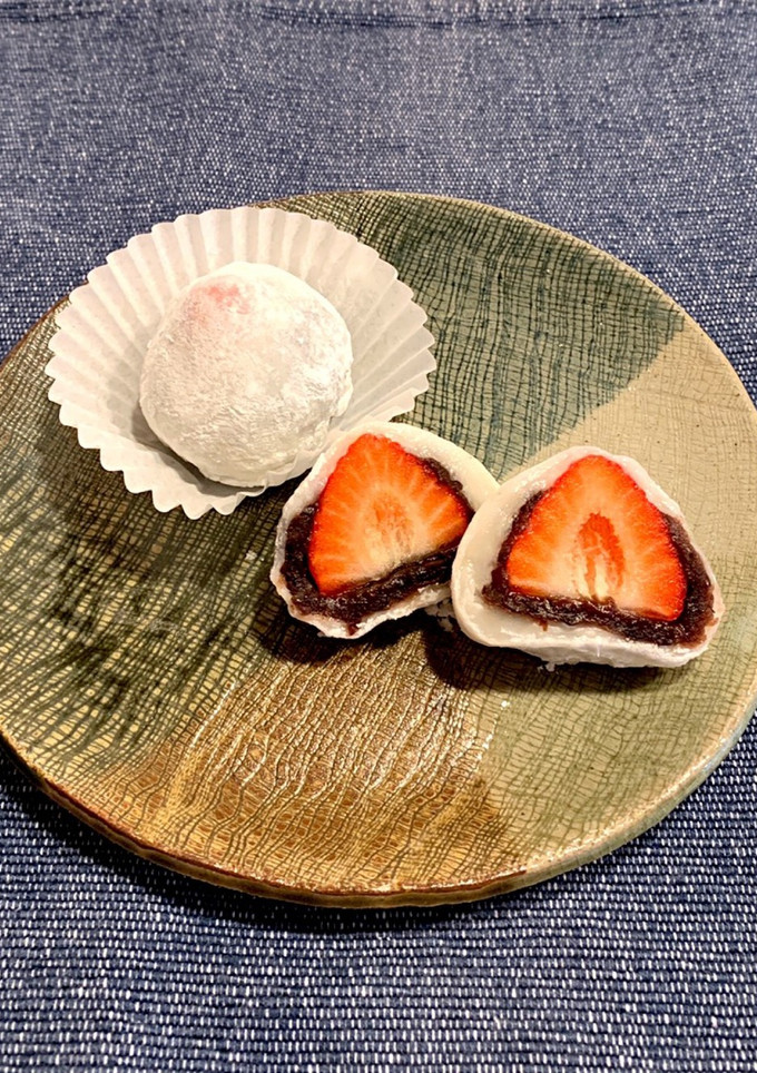 いちご大福-レシピのメイン写真