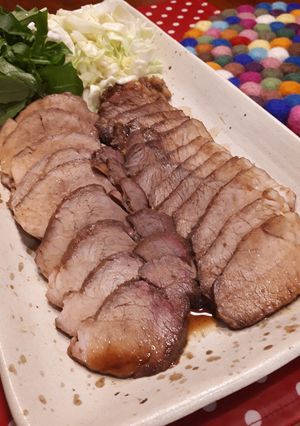 鍋ひとつで焼豚-レシピのメイン写真