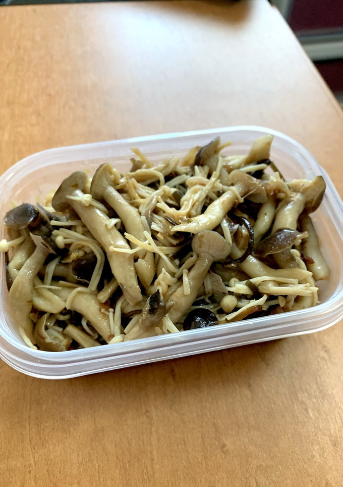 キノコの塩昆布おかか炒め 【作り置き】-レシピのメイン写真