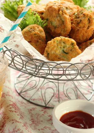 かぶの葉たっぷりチキンナゲット-レシピのメイン写真