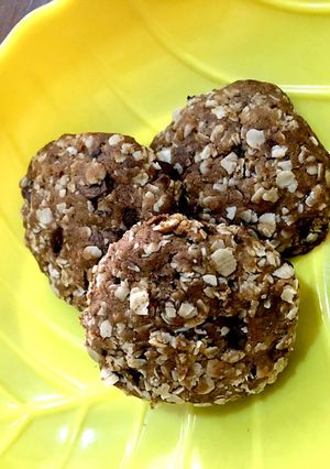 オーツチョコクッキー-レシピのメイン写真