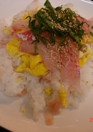 お花畑みたいな☆鯛丼-レシピのメイン写真