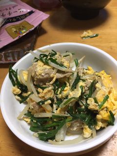 にら玉-レシピのメイン写真