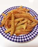 明太子バターのスパイシーポテト