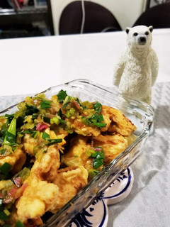 液体塩麹で120円油淋鶏おかず-レシピのメイン写真