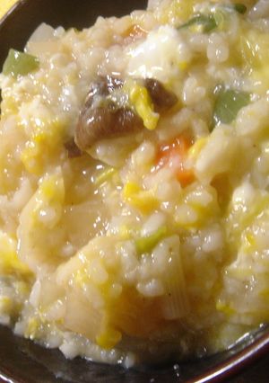 風邪も吹っ飛ぶ★野菜モリモリおじや♪-レシピのメイン写真