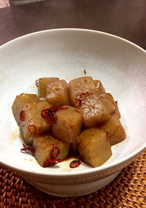ピリ辛こんにゃく-レシピのメイン写真