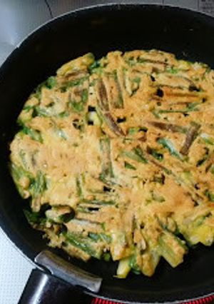 千本ネギの薄焼き（チヂミ）-レシピのメイン写真
