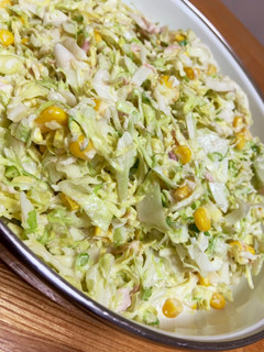 キャベツザクザク☆簡単コールスローサラダ-レシピのメイン写真