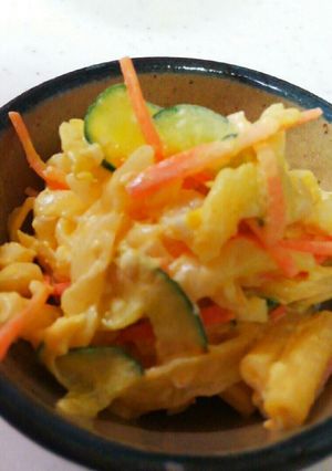 カレー風味のマカロニサラダ-レシピのメイン写真
