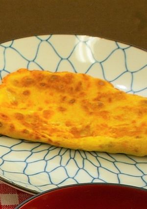 なっとうオムレツ-レシピのメイン写真