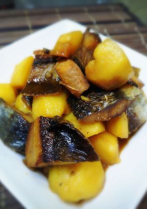 ソフトニシンとじゃがいもの煮物-レシピのメイン写真