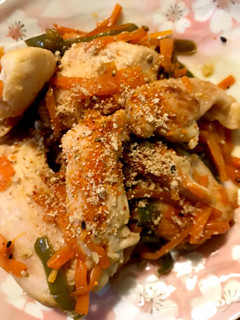 ご飯が進む鶏きんぴら-レシピのメイン写真