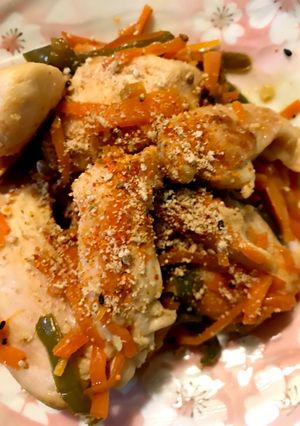 ご飯が進む鶏きんぴら-レシピのメイン写真