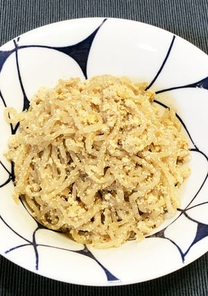 真子としらたきの炒り煮-レシピのメイン写真