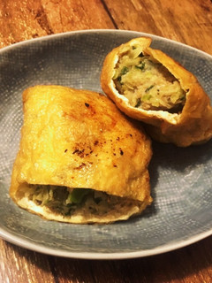 余った餃子の具で、油揚げ包み-レシピのメイン写真