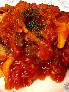 さば缶と香り野菜たっぷりのトマト煮込み-レシピのメイン写真