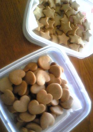 材料3つ☆さくさく餡クッキー-レシピのメイン写真