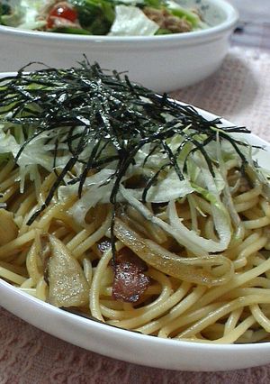 和風べ-コンときのこのスパゲティ☆-レシピのメイン写真