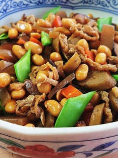 簡単♪煮豆田舎風-レシピのメイン写真