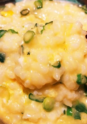ため息がでる！美味しい牛すじスープ粥-レシピのメイン写真