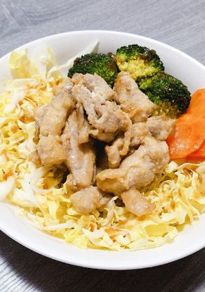 お肉の麺つゆマヨ焼き♡-レシピのメイン写真