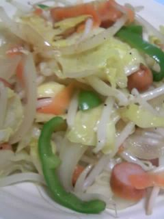 我家の野菜炒めは中華あじ★-レシピのメイン写真