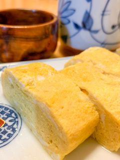 日本酒に合う『だし巻き卵』-レシピのメイン写真