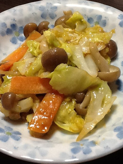 野菜炒め 紫蘇みそ味-レシピのメイン写真