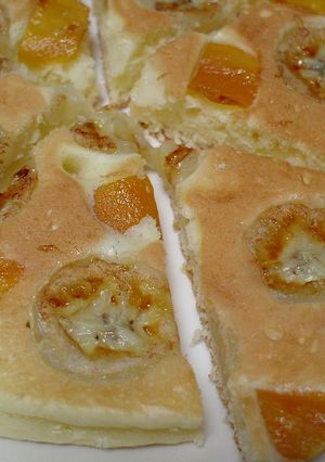 ホットケーキ☆バナナ＆マンゴー-レシピのメイン写真