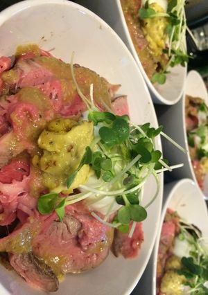 ローストビーフ丼-レシピのメイン写真
