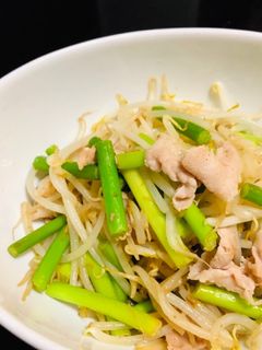 5分でできる!豚バラもやし炒め-レシピのメイン写真