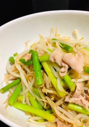 5分でできる！豚バラもやし炒め-レシピのメイン写真