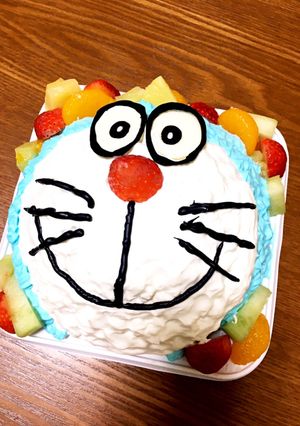 キャラケーキ ドラえもん-レシピのメイン写真