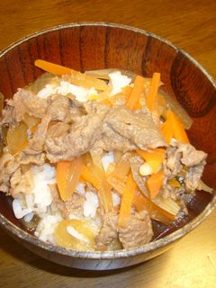 簡単牛丼!-レシピのメイン写真