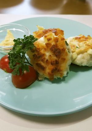 はんぺんと海老のふわカリ焼き-レシピのメイン写真