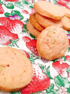桜とホワイトチョコのクッキー-レシピのメイン写真