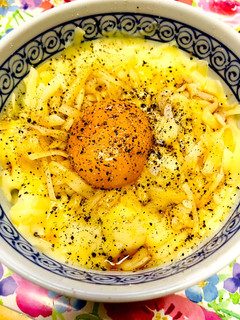バター醤油TKG withとろけるチーズ-レシピのメイン写真