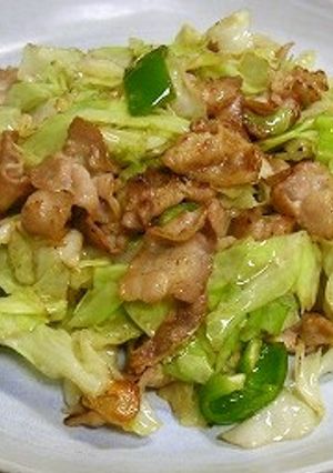 私流の野菜シャキシャキ！豚肉キャベツ炒め-レシピのメイン写真