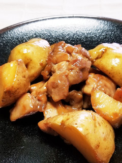 甘辛たれで♪鶏肉とじゃが芋の甘辛炒め-レシピのメイン写真