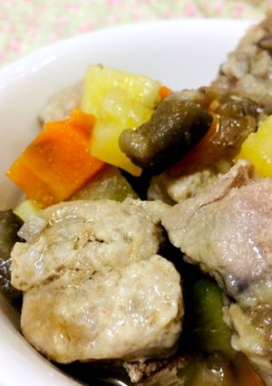 豚肉とさつまいもの母さん煮-レシピのメイン写真