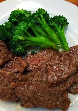 簡単中華・牛はらみ肉の塩麹焼き-レシピのメイン写真